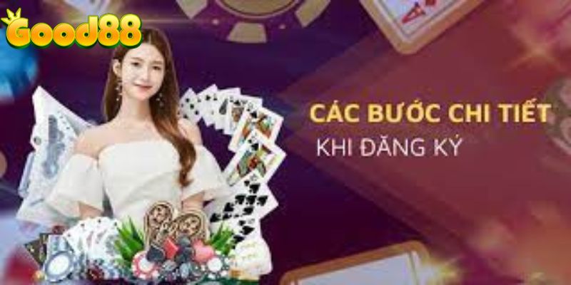 Các bước đăng ký tài khoản hội viên