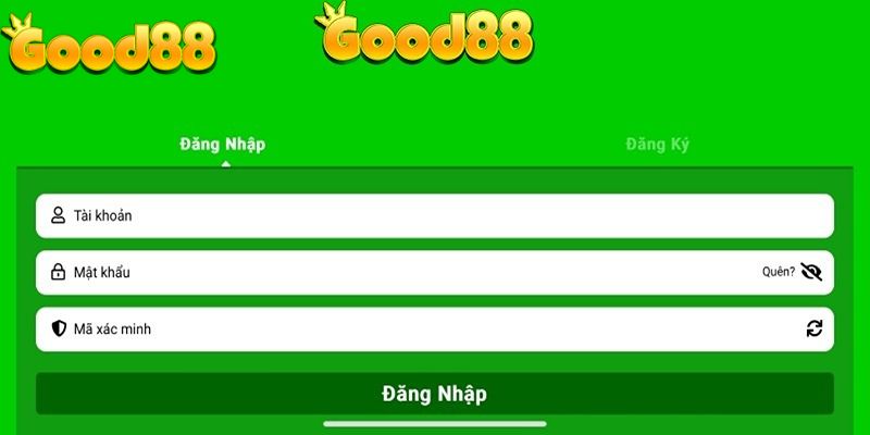 Vấn đề phổ biến khi đăng nhập Good88